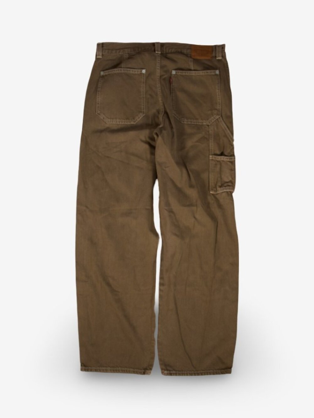 Levi's Dad Utility Women Brown Cargo Jeans